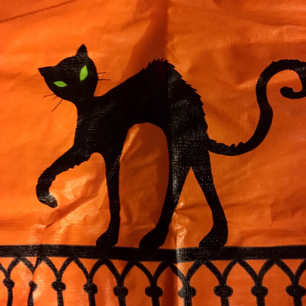 Lg felt lined Tablecloth & bag tea light walkway lights